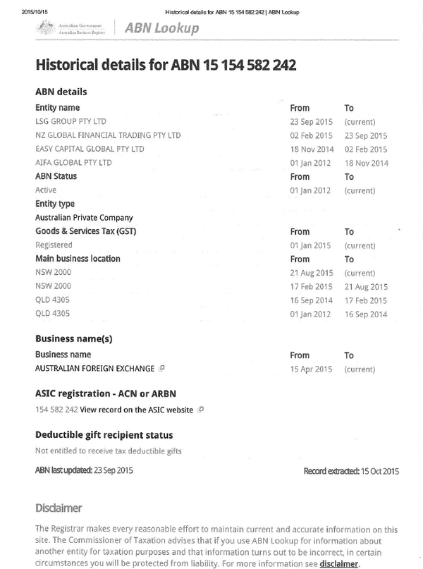 ASIC取消外汇经纪商LSG Group Pty Ltd的金融牌照2.png