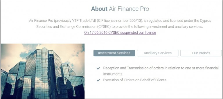CySEC延长吊销AirFinance Pro Ltd的监管牌照.jpg
