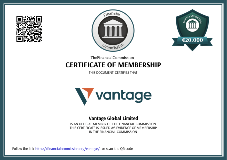 Vantage宣布加入金融委员会，提高外部纠纷调解的透明度