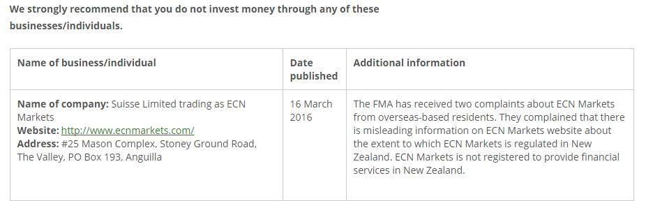 新西兰FMA警告外汇公司ECN Markets.png